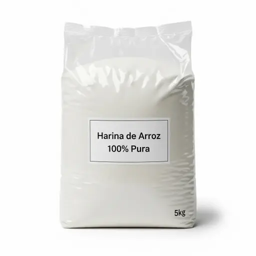 [1298] Harina de Arroz 100% Pura x 5kg.