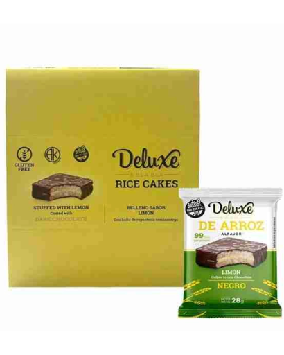 [2482] Alfajor Deluxe Limon CAJA X 12 U.