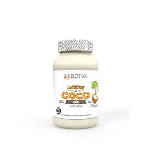 [1023] Aceite Coco God Bless You Neutro x 500mL.