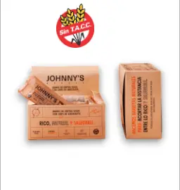 [2495] Barra Johnny'S Market Chocochip CAJA X 12 U.