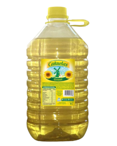 [1945] Aceite de Girasol Molino Cañuelas x 5L.