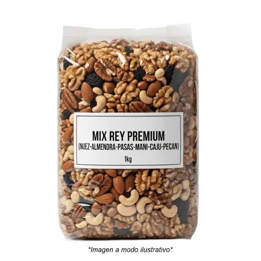[0441] Mix Rey Premium 1kg.(Nuez-Alm-Pasas-Mani-Caju)