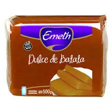 [2044] Dulce de Batata Emeth x 500g. CAJA X 12 U.