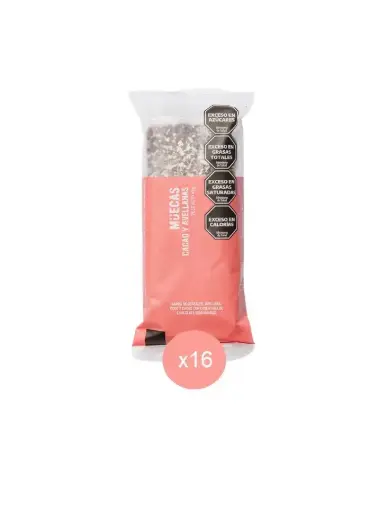 [2340] Barra Muecas Cacao & Avellana CAJA X 16 U.