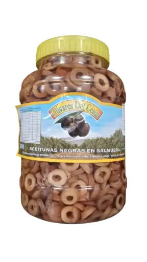 [2816] Aceituna Olivares Del Cesar Negra Rodajas x 2kg.