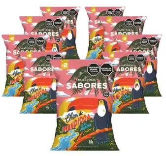 [2120] Snack Nuestros Sabores (2) Chips de Mandioca CAJA X 18 U.