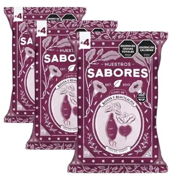 [2117] Snack Nuestros Sabores (4) Chips Remolacha CAJA X 18 U.