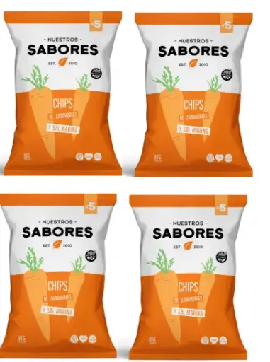 [2116] Snack Nuestros Sabores (5) Zanahoria CAJA X 18 U.