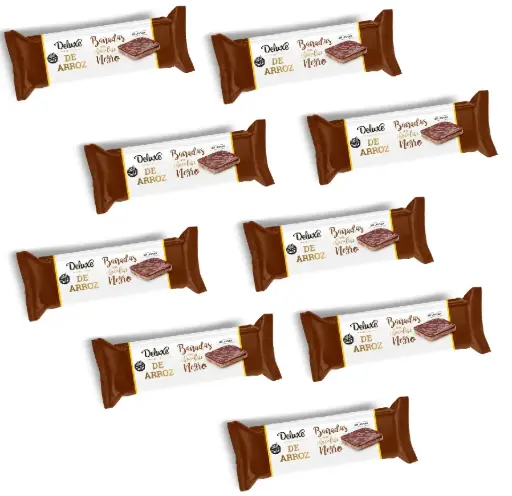 [2105] Galletas Deluxe Bañada Chocolate 108g. CAJA X 12U.