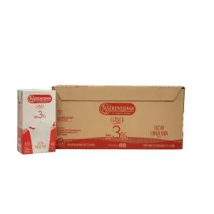 [2420] Leche Larga Vida La Serenisima Entera x 1L. PACK X 12 U.
