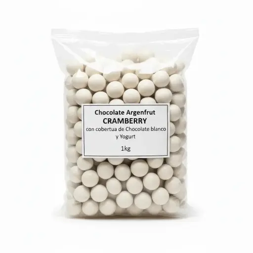[2773] Chocolate Argenfrut CRAMBERRY/Cob/Cho/Blan/Yogur x 1kg.