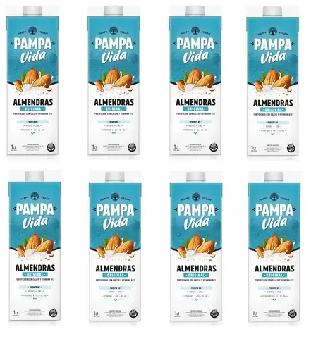 [2315] Leche Vegetal Pampa vida de Almendra (Original C/Az) X CAJA 8 U.