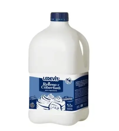 [2032] Crema Ledevit Relleno y Cobertura Vainilla x 4,7kg.