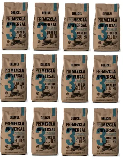 [2558] Premezcla Delicel Universal x 500g. CAJA X 12 U.
