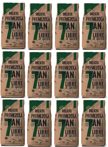 [2562] Premezcla Delicel Pan Integral x 500g. CAJA X 12 U.