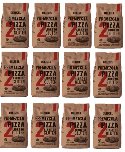[2557] Premezcla Delicel Pizza x 500g. CAJA X 12 U.