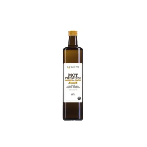 [2679] Aceite Coco God Bless You MCT Liquido x 500mL.