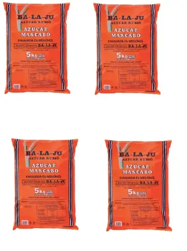 [2404] Azucar Mascabo Balaju x 500g. PACK X 24 U.