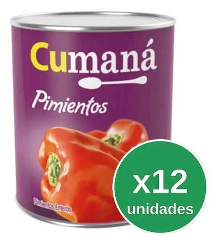 [2212] Morron Cumana x 750g. CAJA X 12 U.