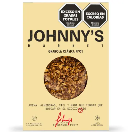 [2087] Granola Johnny'S Market Clasica 300g. CAJA X 10 U.