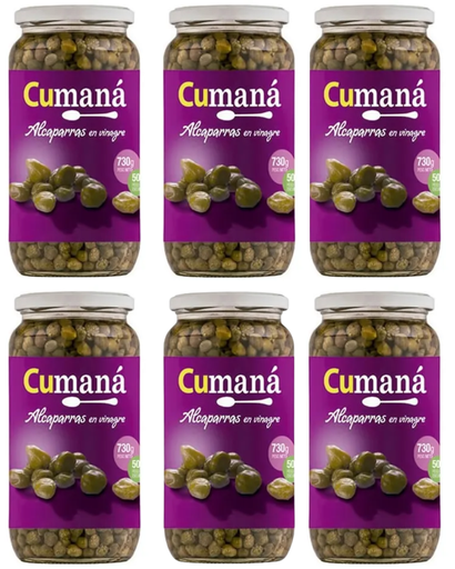 [2576] Alcaparra Cumana 9-11mm. x 730g. CAJA X 6 U.