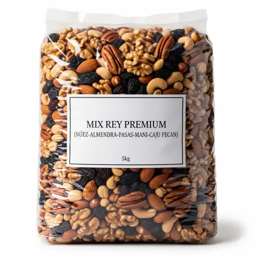 [0417] Mix Rey Premium 5kg.(Nuez-Alm-Pasas-Mani-Caju-Pecan)