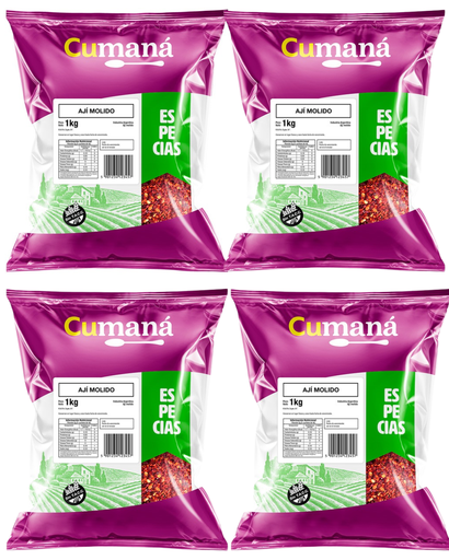 [2229] Aji Cumana Molido x 1kg. CAJA X 10kg.