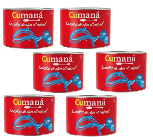[2407] Atun Cumana Lom. Natural x 1.8kg. CAJA X 6 U.