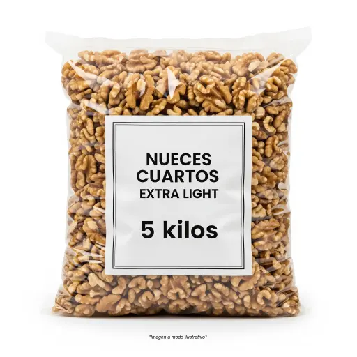 [2834] Nueces Cuartos Extra Light x 5kg. E*