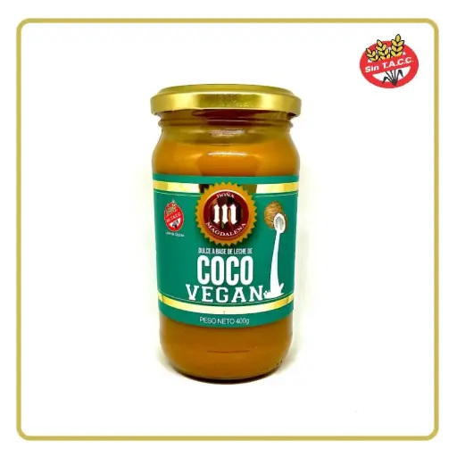 [2905] Dulce de Leche Doña Magdalena Vegano Coco c/azucar x 400g.