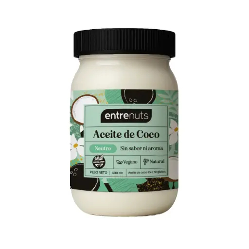 [2981] Aceite Coco Entre Nuts Neutro x 500cc.